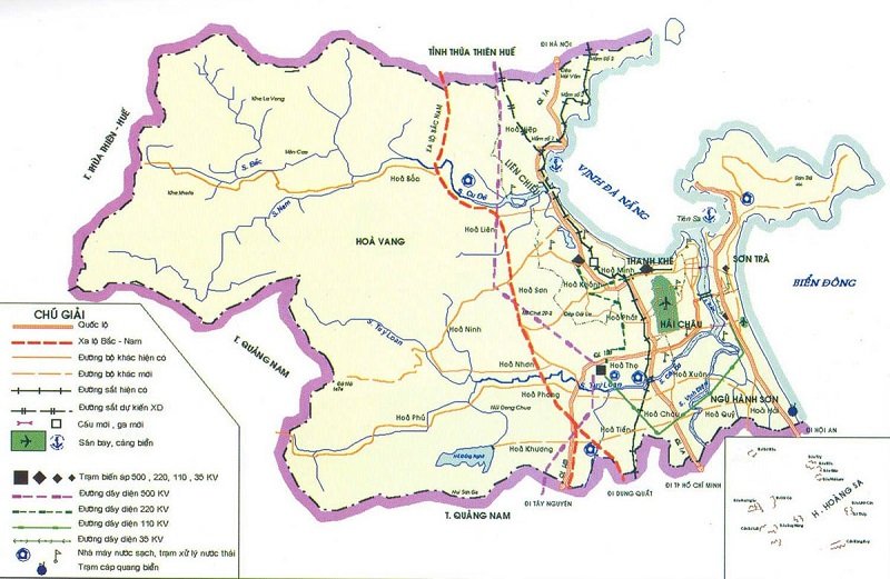 Bản đồ quy hoạch Đà Nẵng 2025