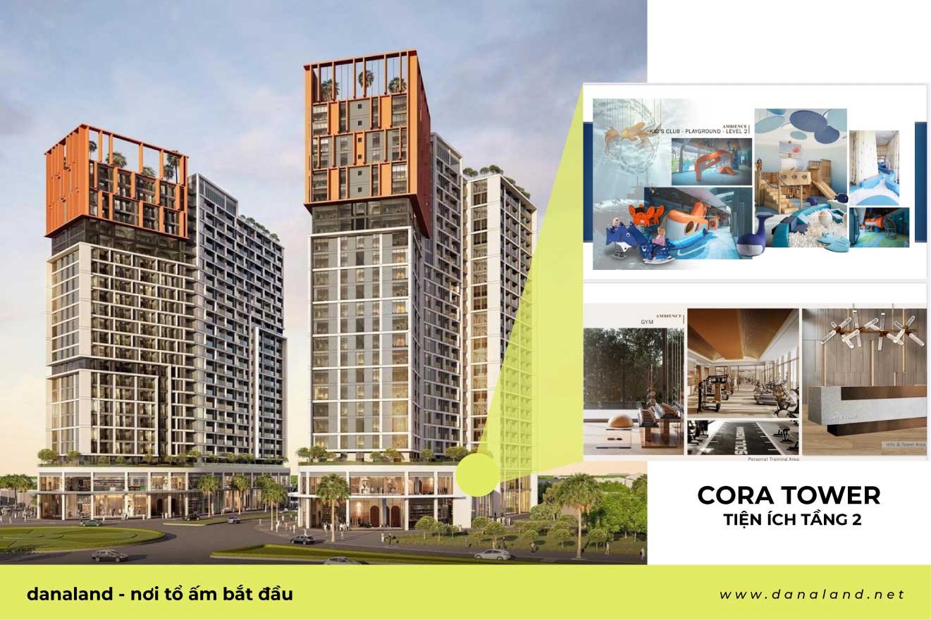 Cora Tower: Tiện ích tầng 2
